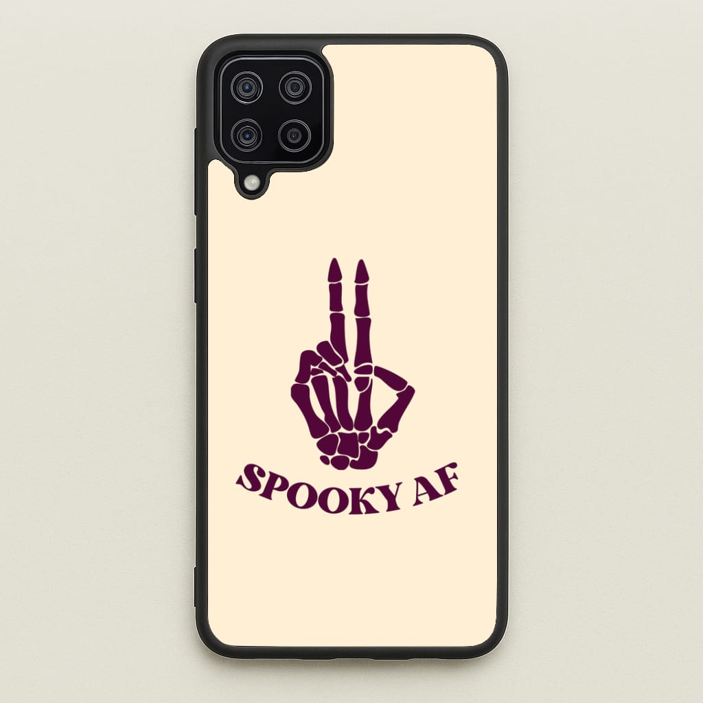Spooky AF Galaxy A12 Case