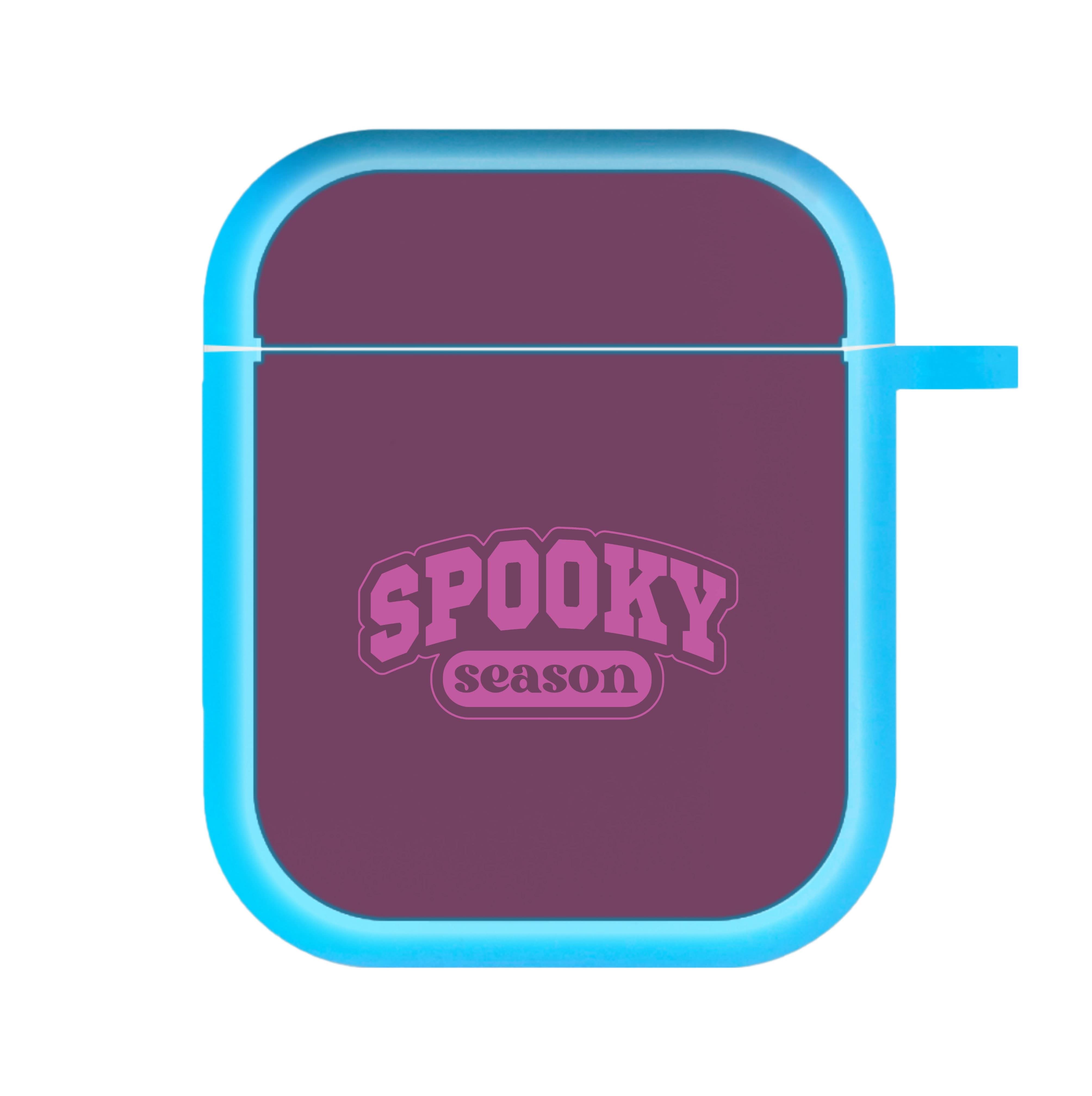 Spooky Season Varsity AirPods Case