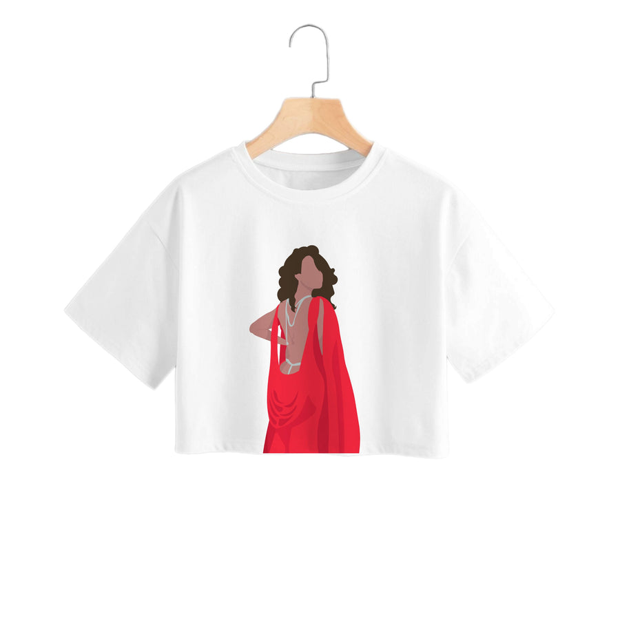 Red Dress - Beyonce Crop Top