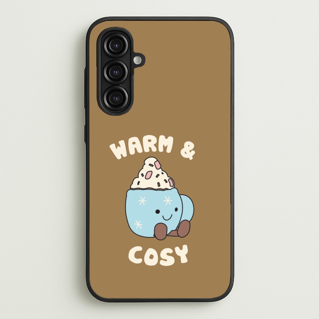 Hot Cocoa Plush Quote Galaxy A16 Case