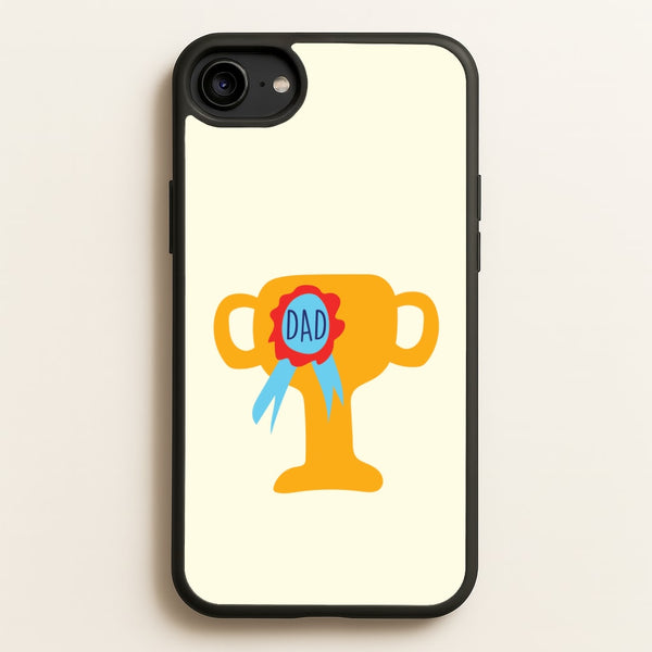 Cartoon Dad Trophy iPhone 6 / 7 / 8 / SE Case