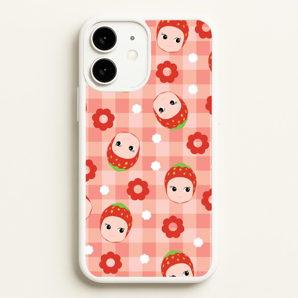 Strawberry Angel Pattern iPhone 11 Case
