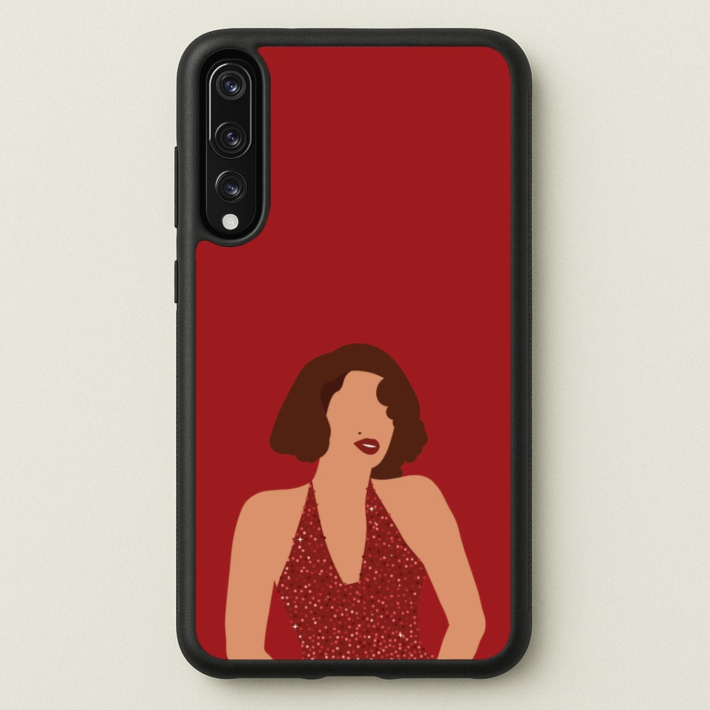 Red Sparkly Dress Huawei P20 Pro Case