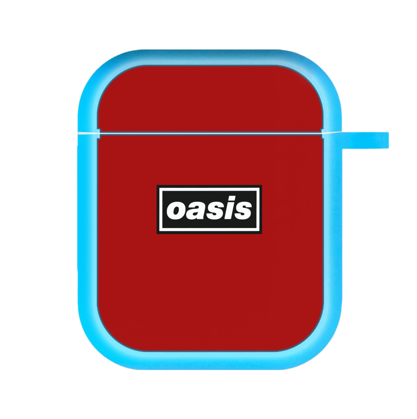 Band Name Red - Oasis AirPods Case
