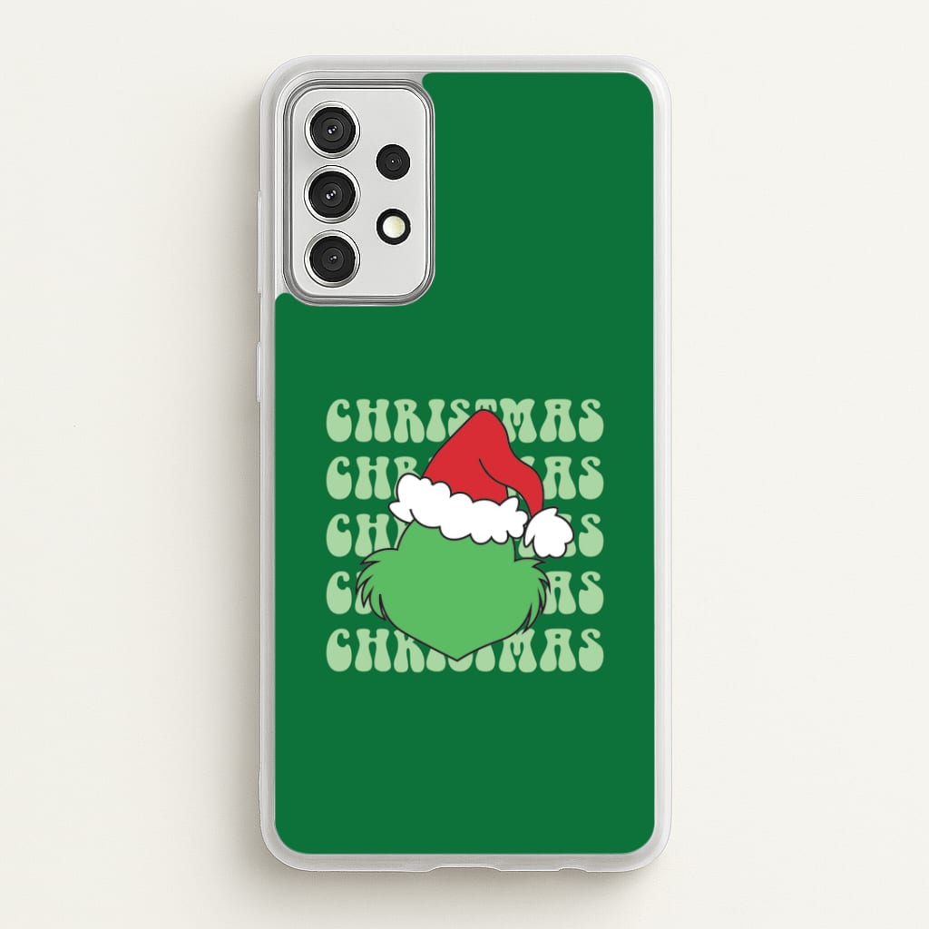Green Creature Christmas Galaxy A52 / A52s Case