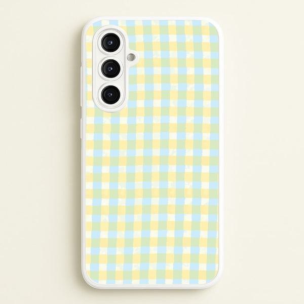 Lemonade Gingham Galaxy A16 Case