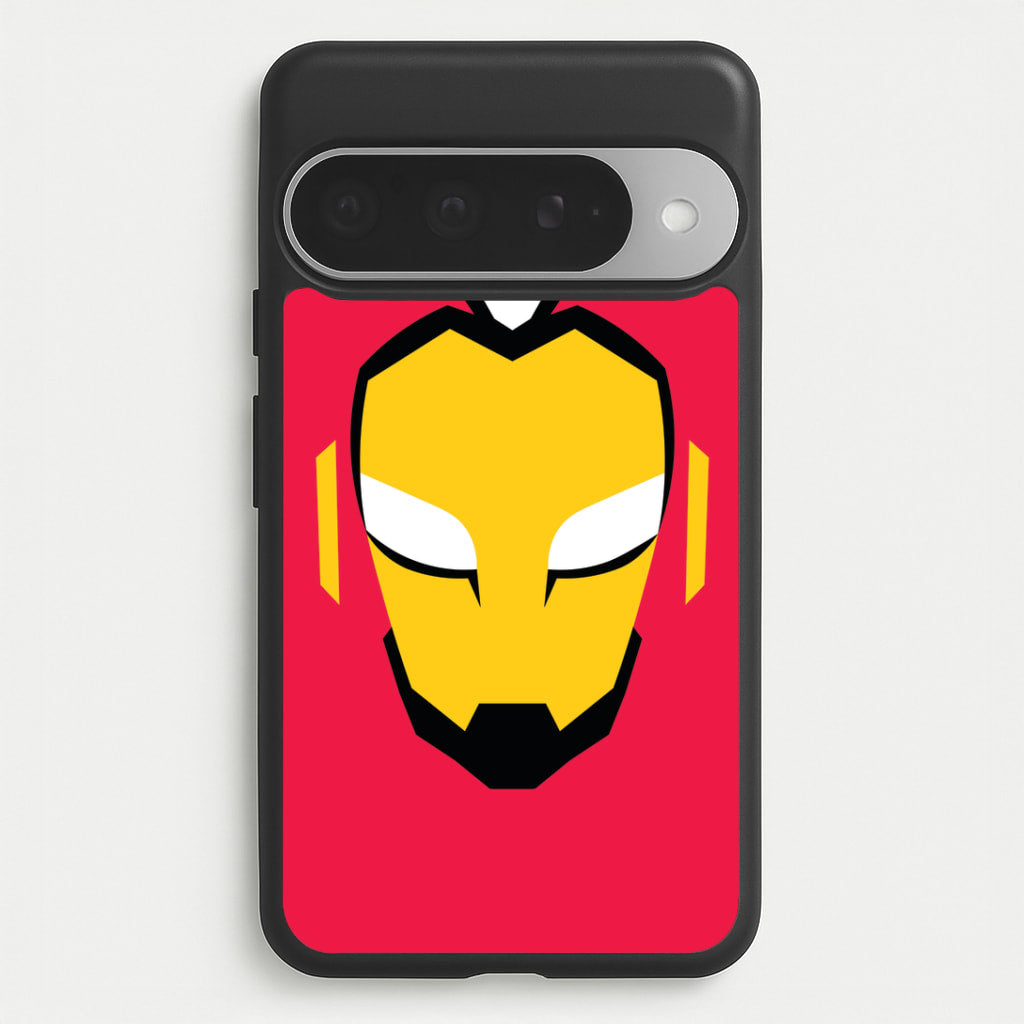Metal Heart Hero Face Google Pixel 10 Pro XL Case