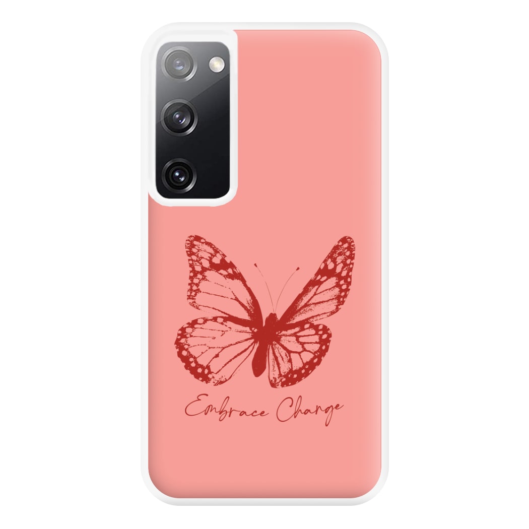 Embrace Change Butterfly Galaxy S20 Case
