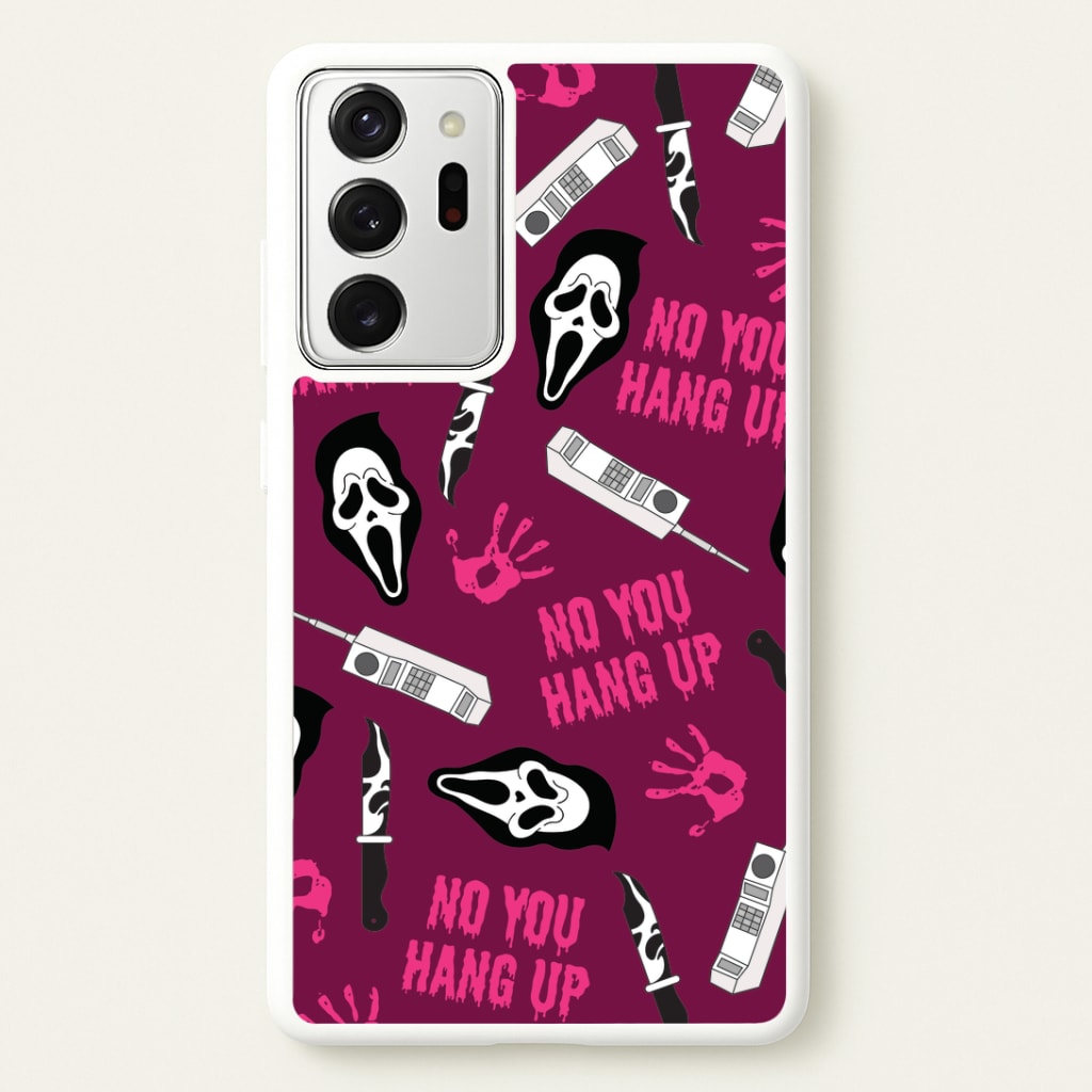 Scary Movie Props Patterm Galaxy Note 20 Ultra Case