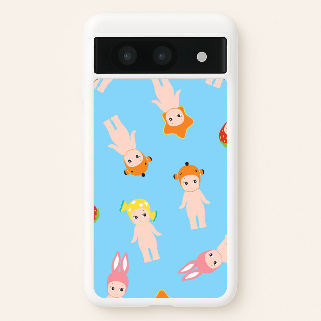 Angels Pattern Google Pixel 8a Case