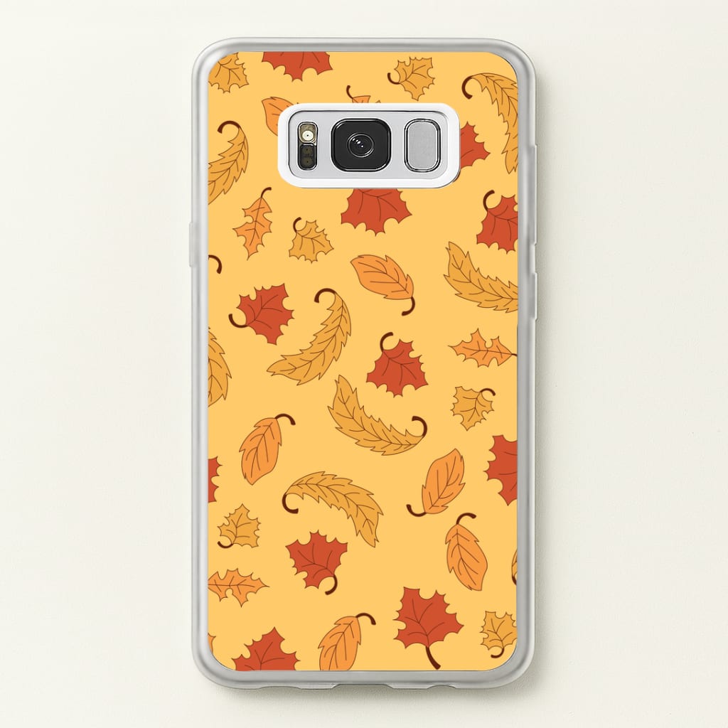 Leaves Assortment Pattern Galaxy S8 Plus Case