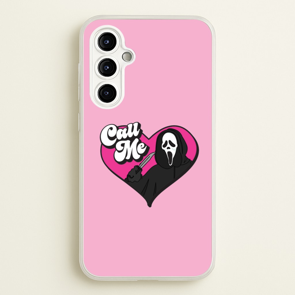 Call Me Heart Galaxy A54 Case