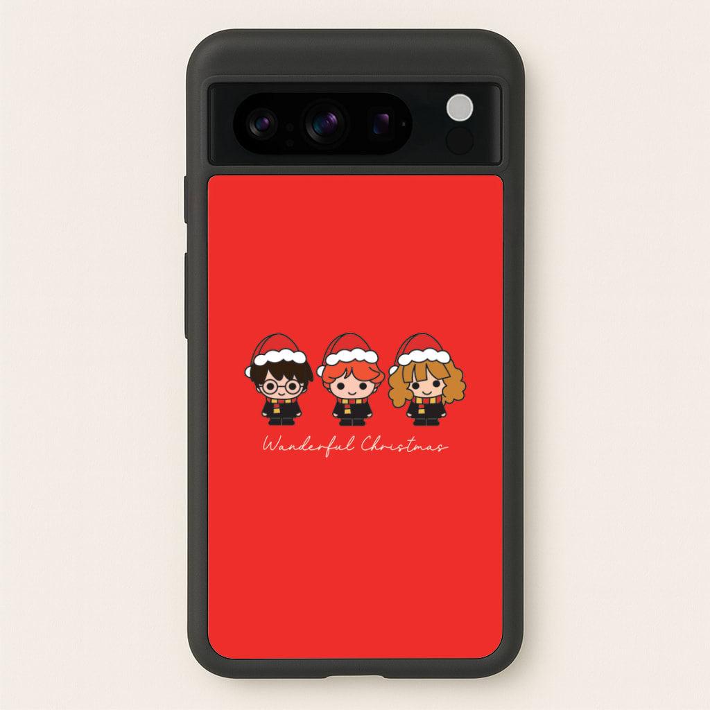Wizards With Christmas Hats Google Pixel 8 Pro Case