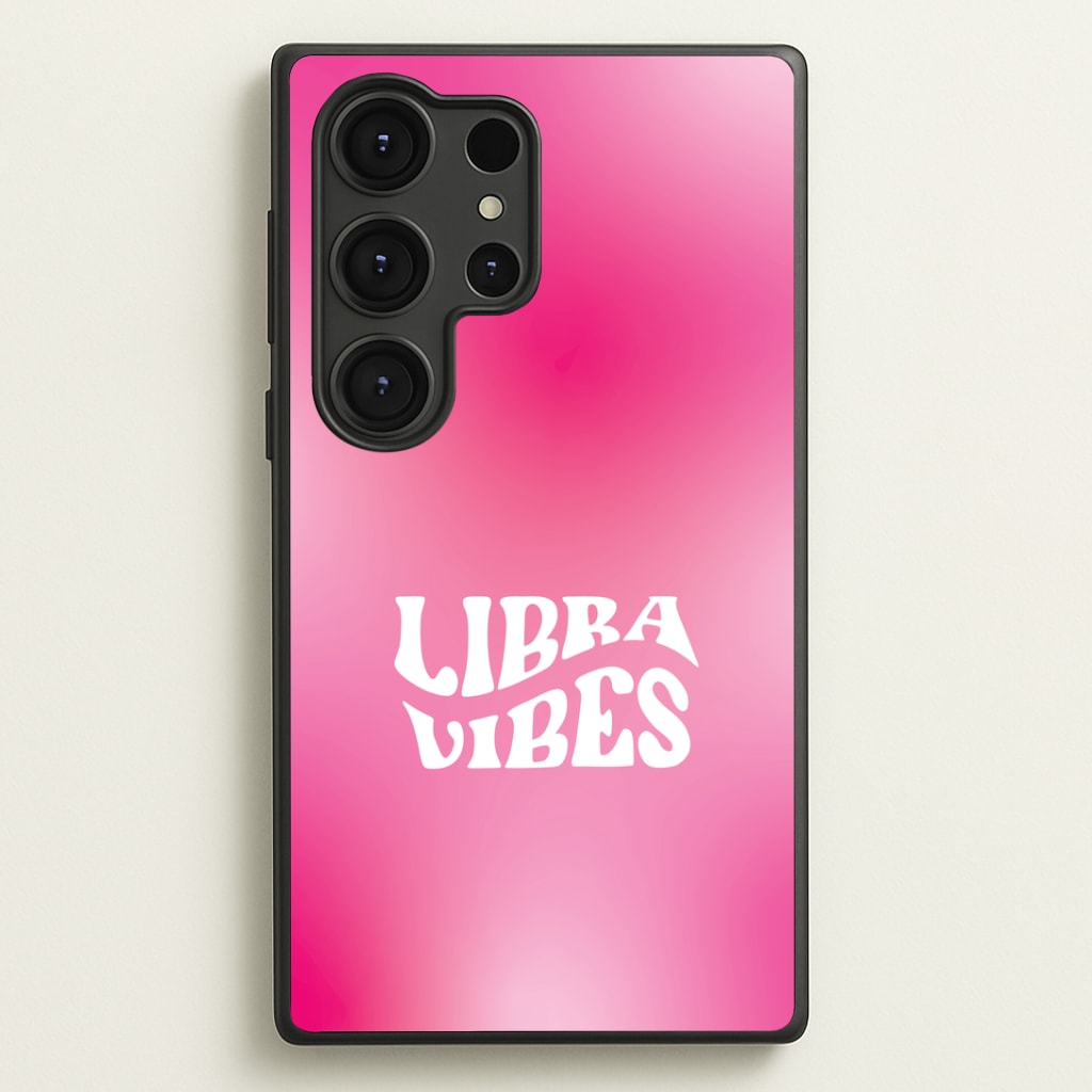 Libra Vibes Gradient Zodiac Galaxy S25 Ultra Case