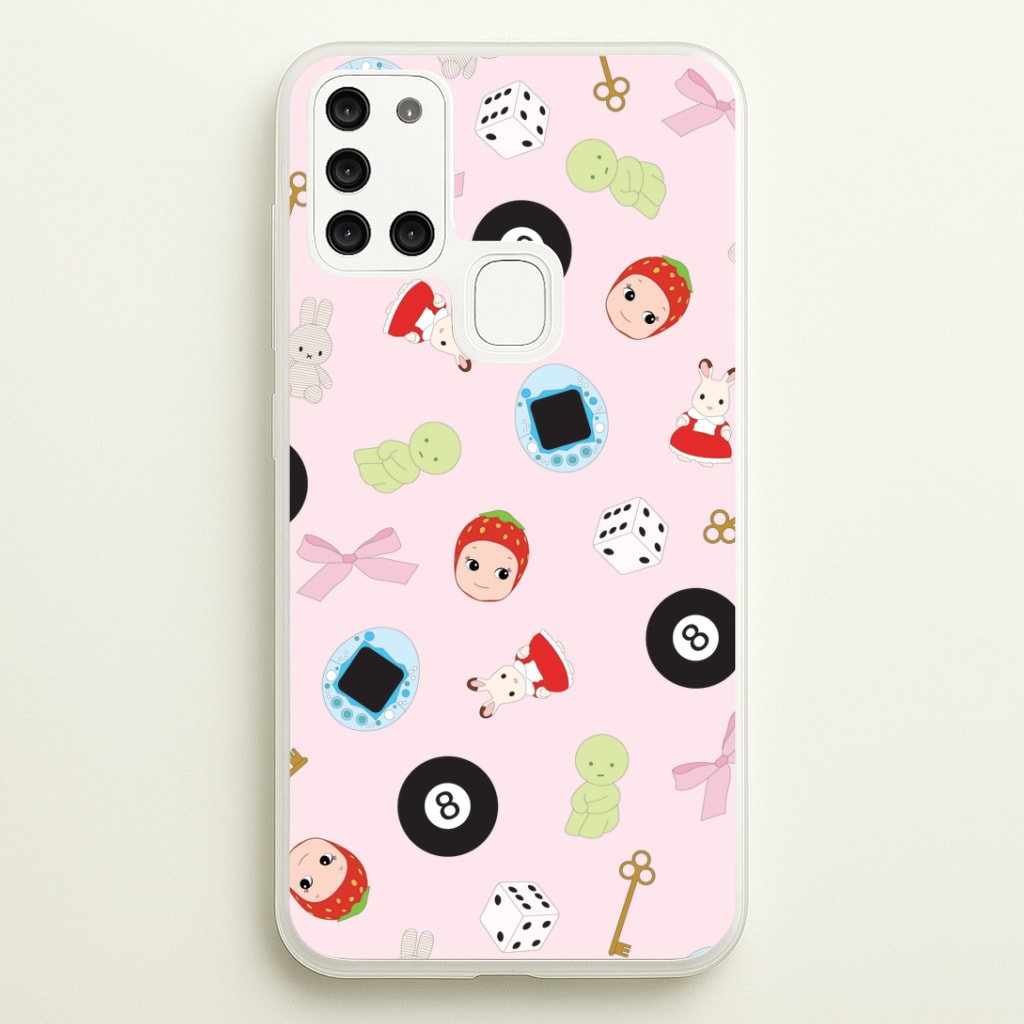 Trinkets Pattern Galaxy A21s Case