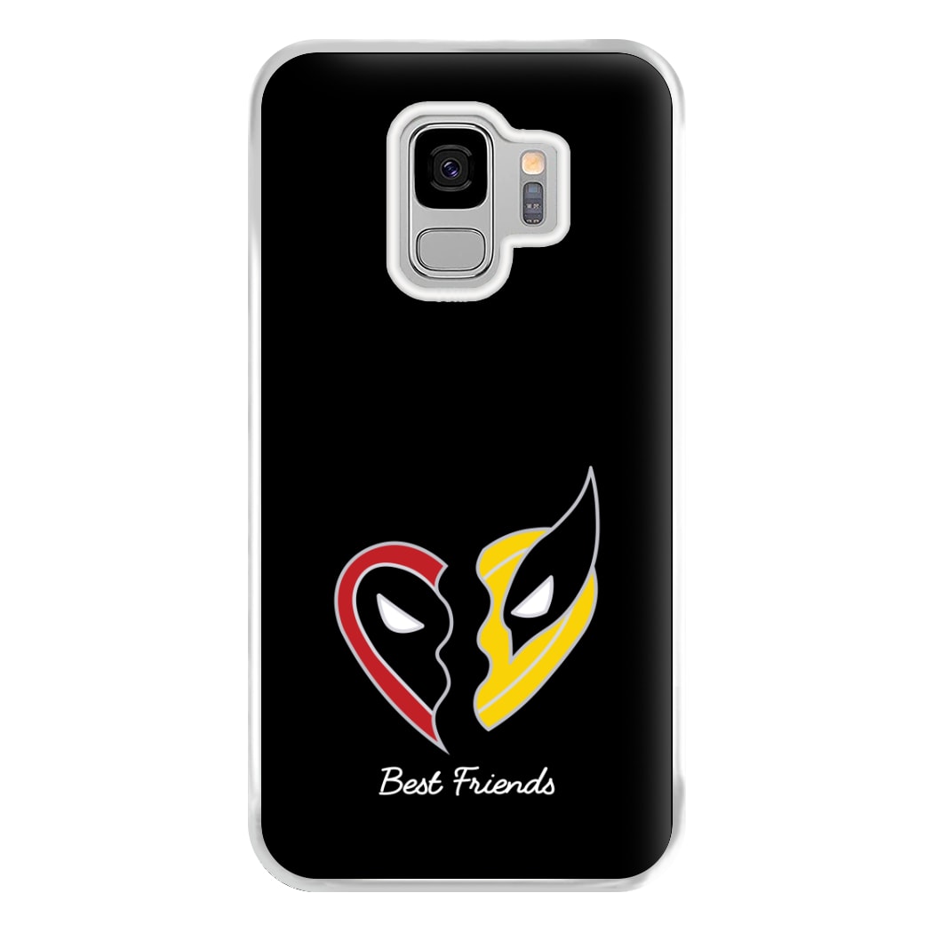 Superhero Best Friends Locket Galaxy S9 Plus Case