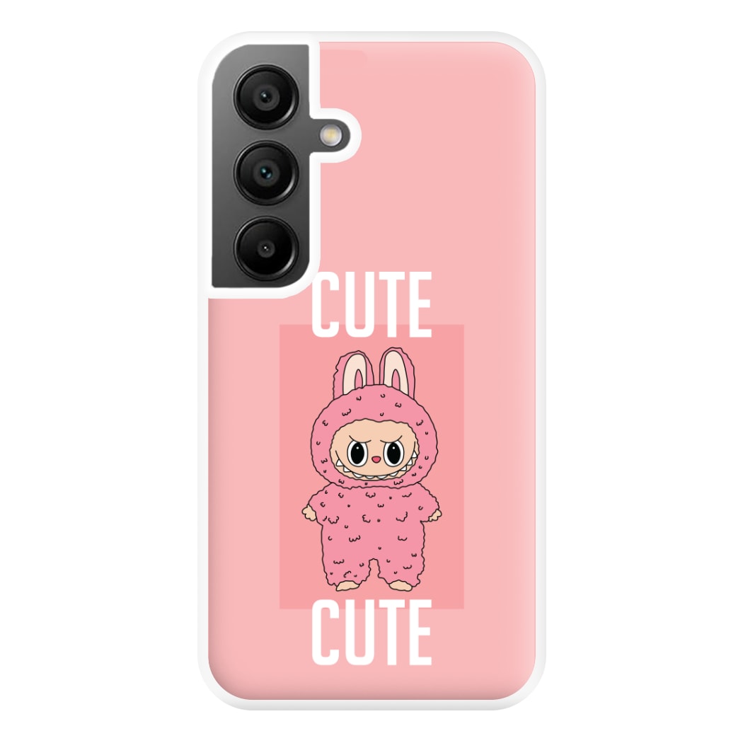 Cute Pink Monster Galaxy A55 Case