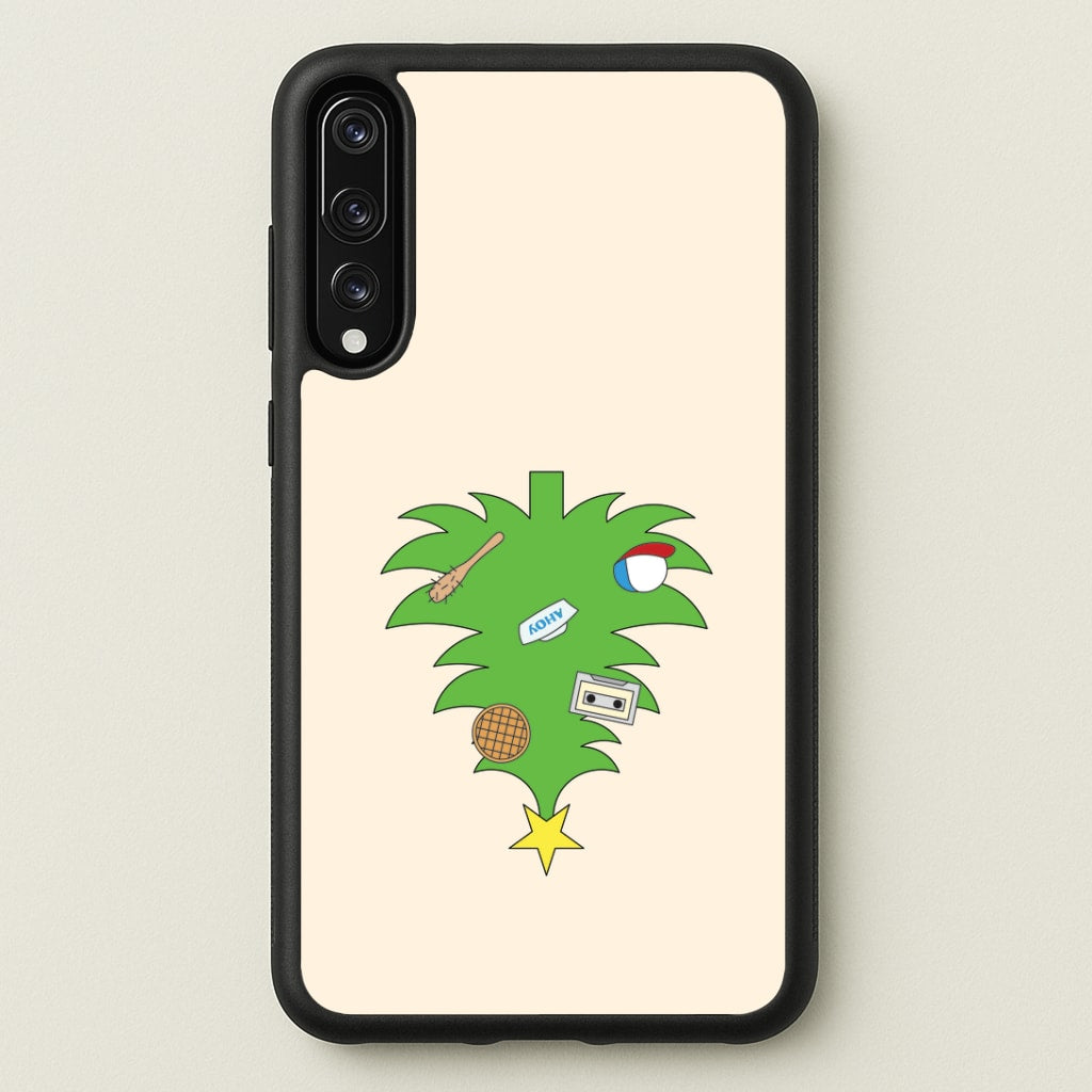 Upside Down Christmas Tree Huawei P20 Pro Case