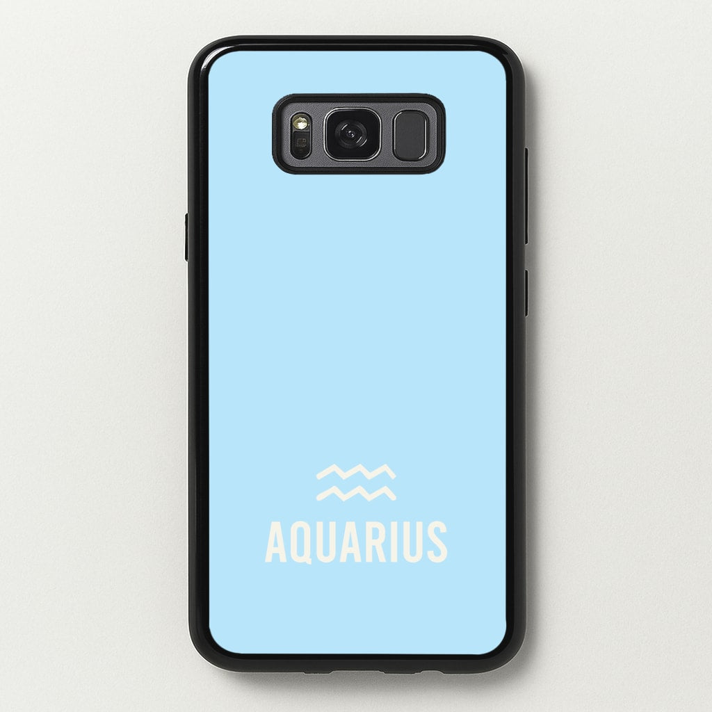 Aquarius Pastel Zodiac Galaxy S8 Plus Case