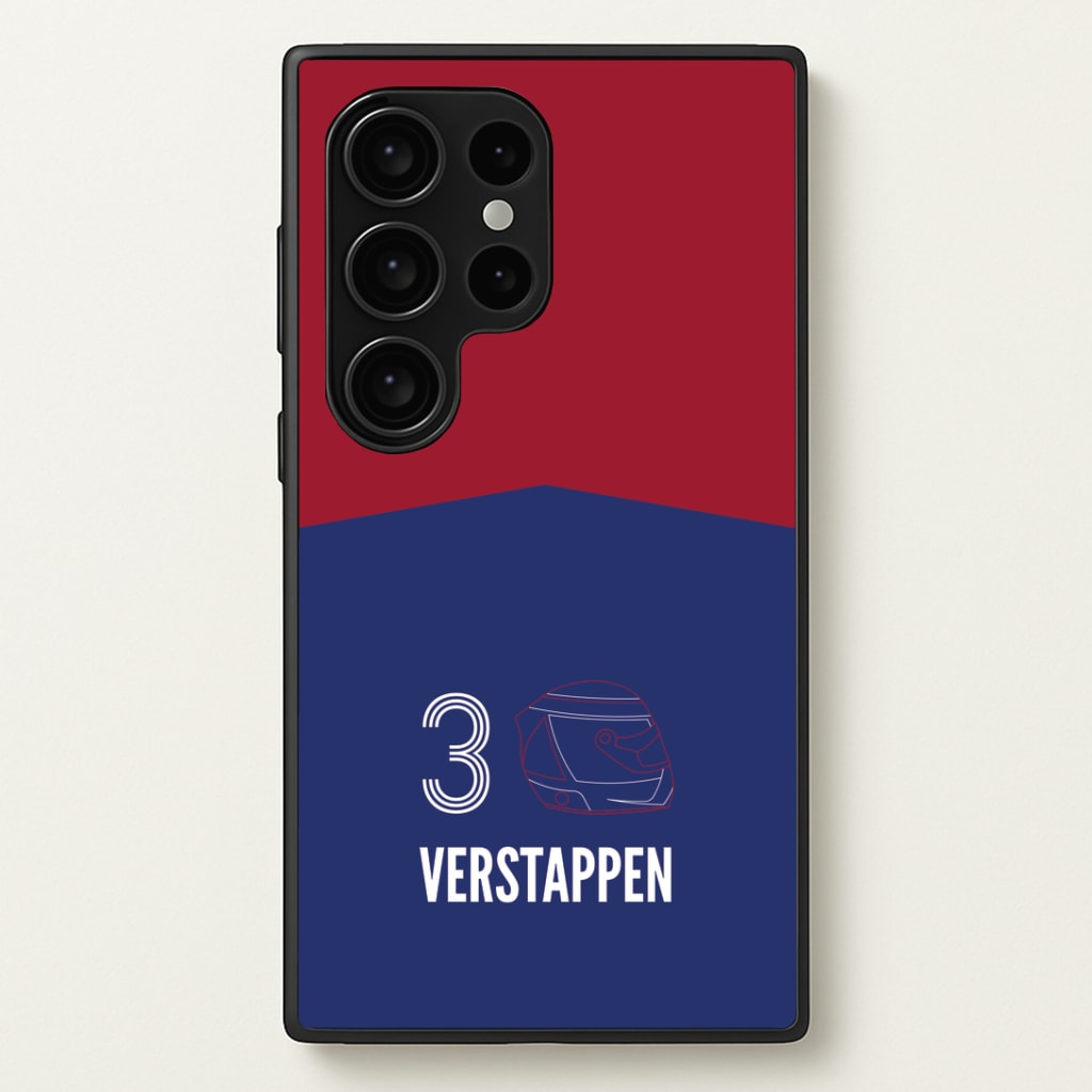 Verstappen Helmet 2026 Galaxy S24 Ultra Case