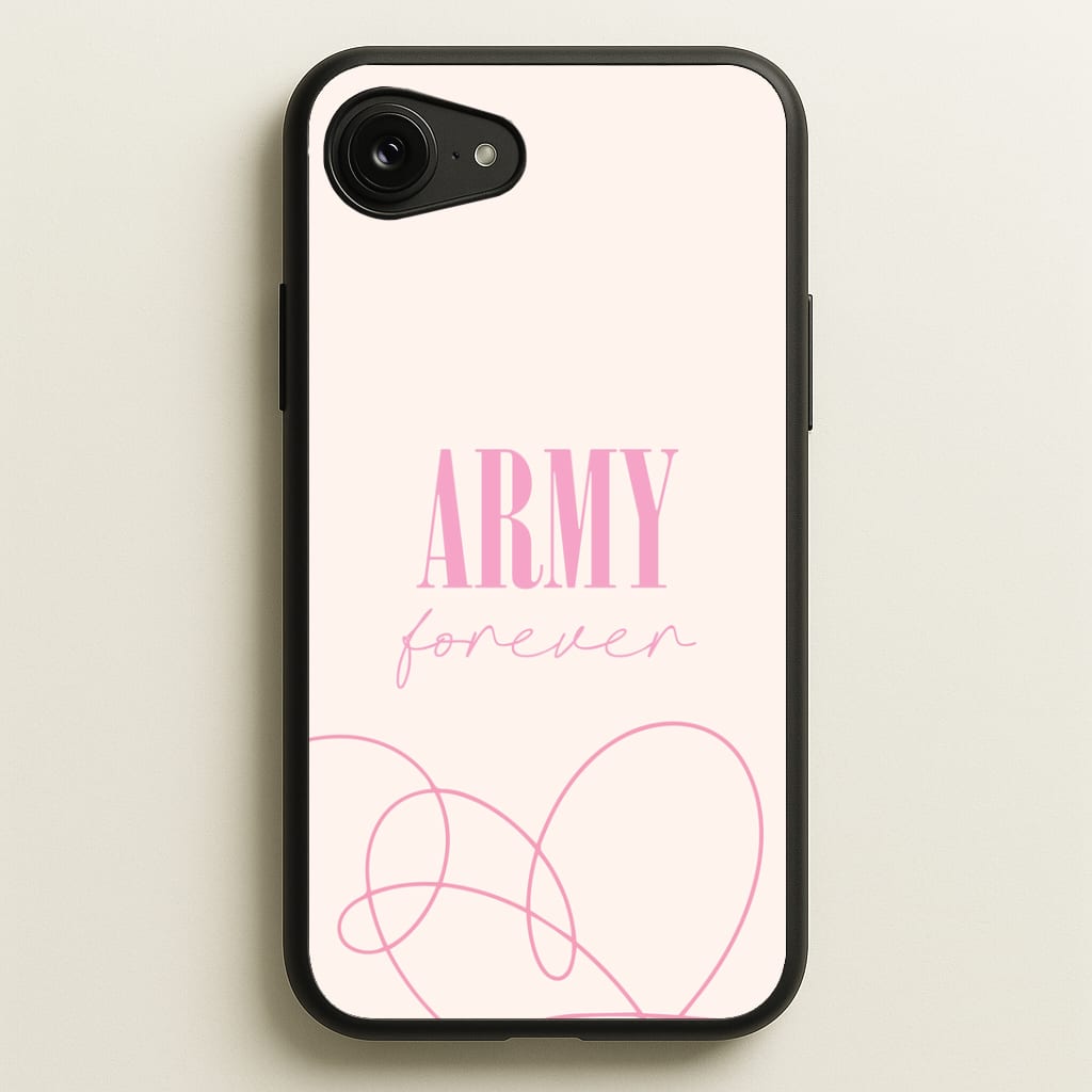 Army Forever Pink iPhone 16e Case