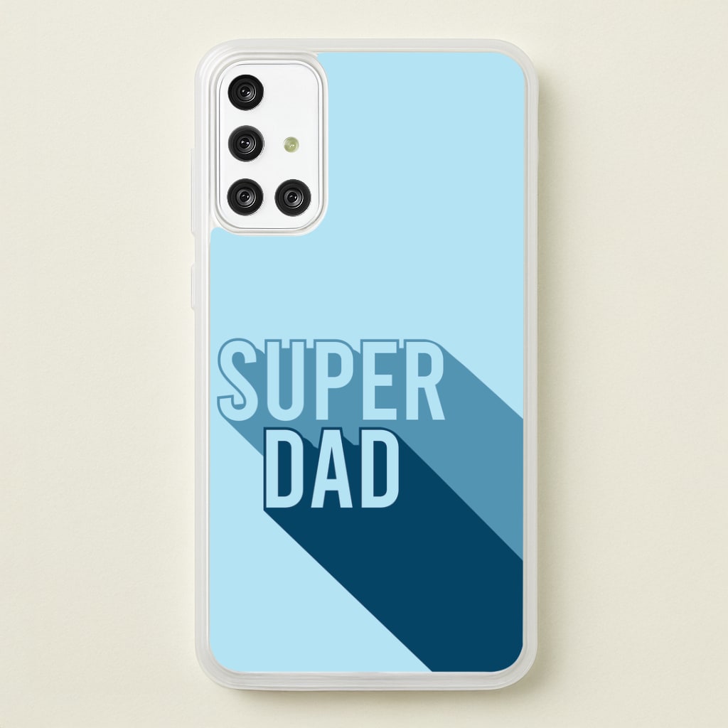 Super Dad Title Galaxy A71 Case