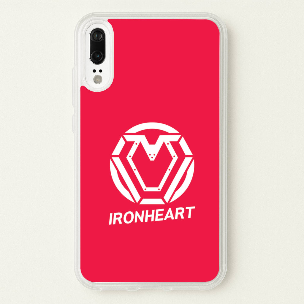 Metal Heart Symbol Huawei P20 Case