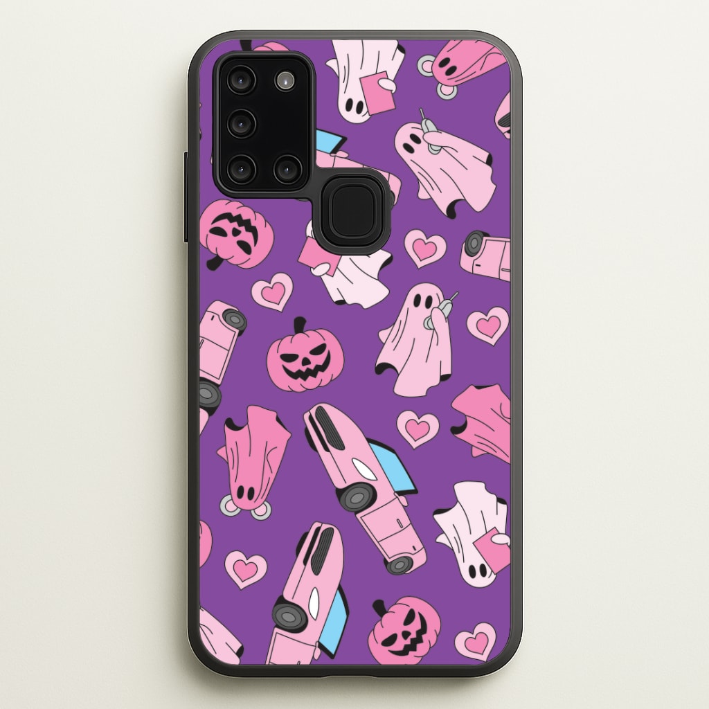 Mean Ghouls Props Pattern Galaxy A21s Case
