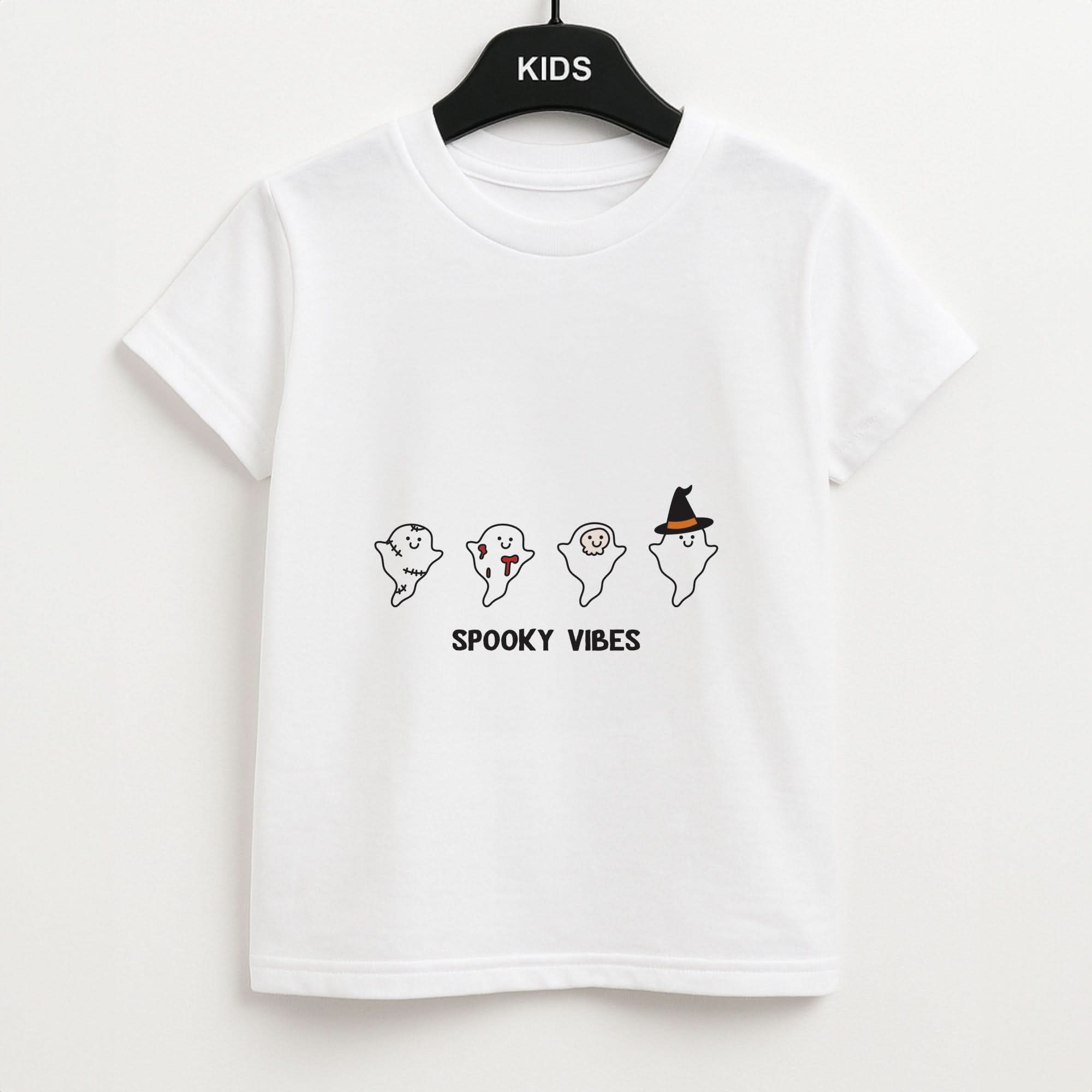 Spooky Vibes Ghosties II Kids Unisex T-Shirt