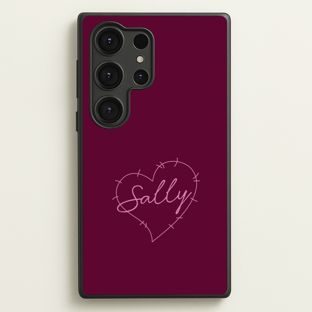 Stitched Heart Sally Galaxy S25 Ultra Case