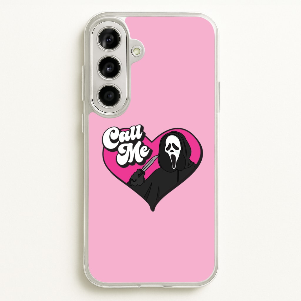 Call Me Heart Galaxy A56 Case