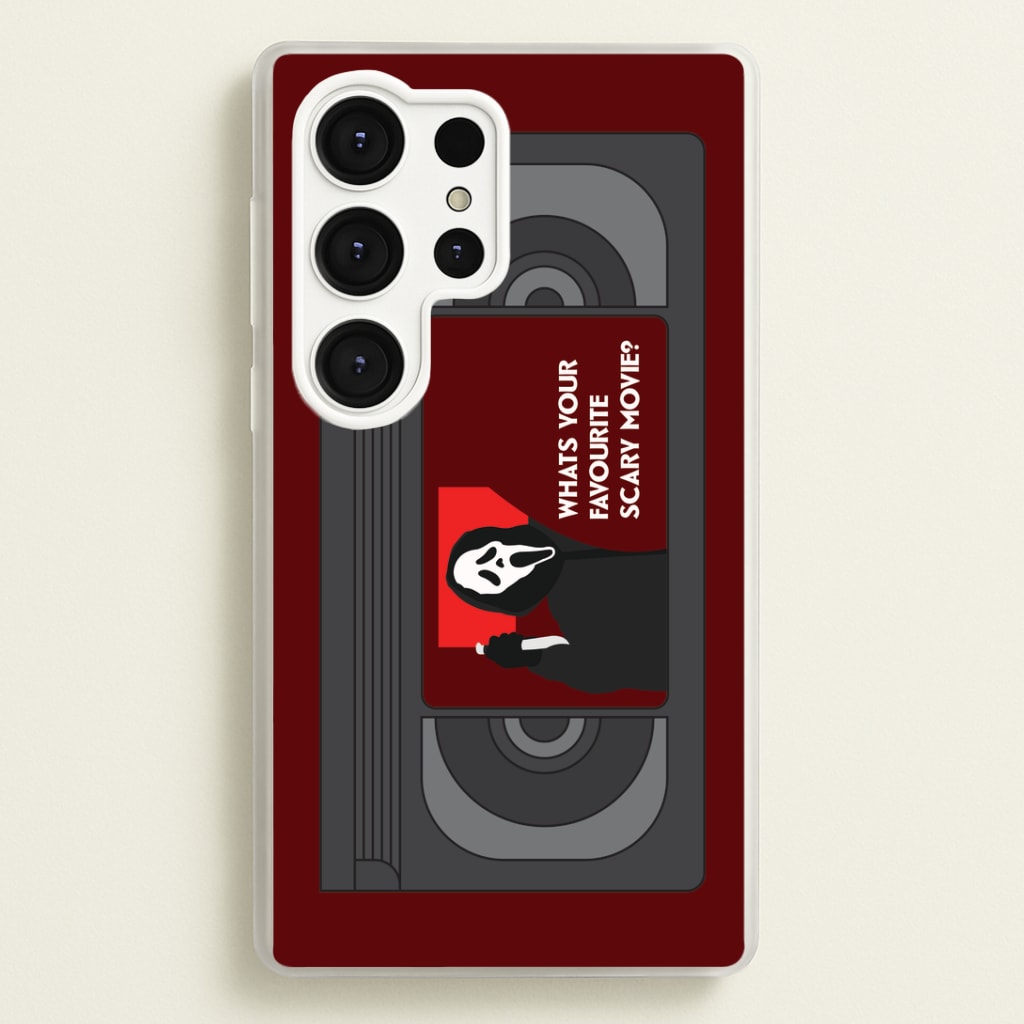 Horror Movie 7 VHS Tape Galaxy S25 Ultra Case