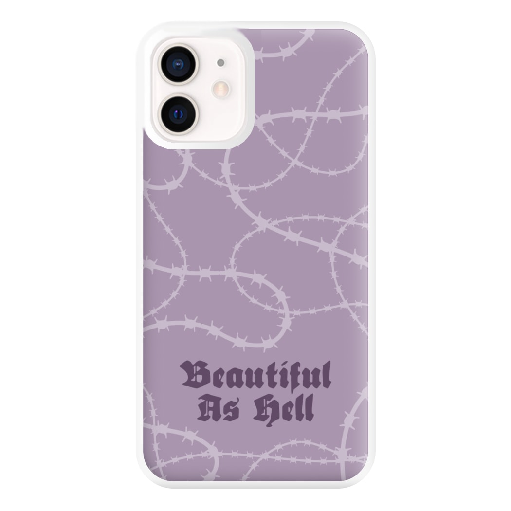 Beautiful As Hell Pattern iPhone 12 Mini Case