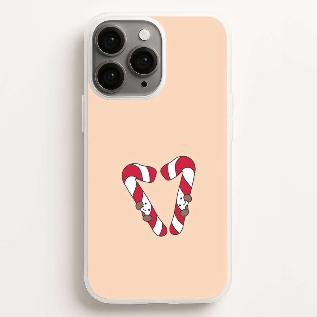 Christmas Candycane Plushies Phone Case for Apple iPhone, Samsung Galaxy, Huawei and Google Pixel
