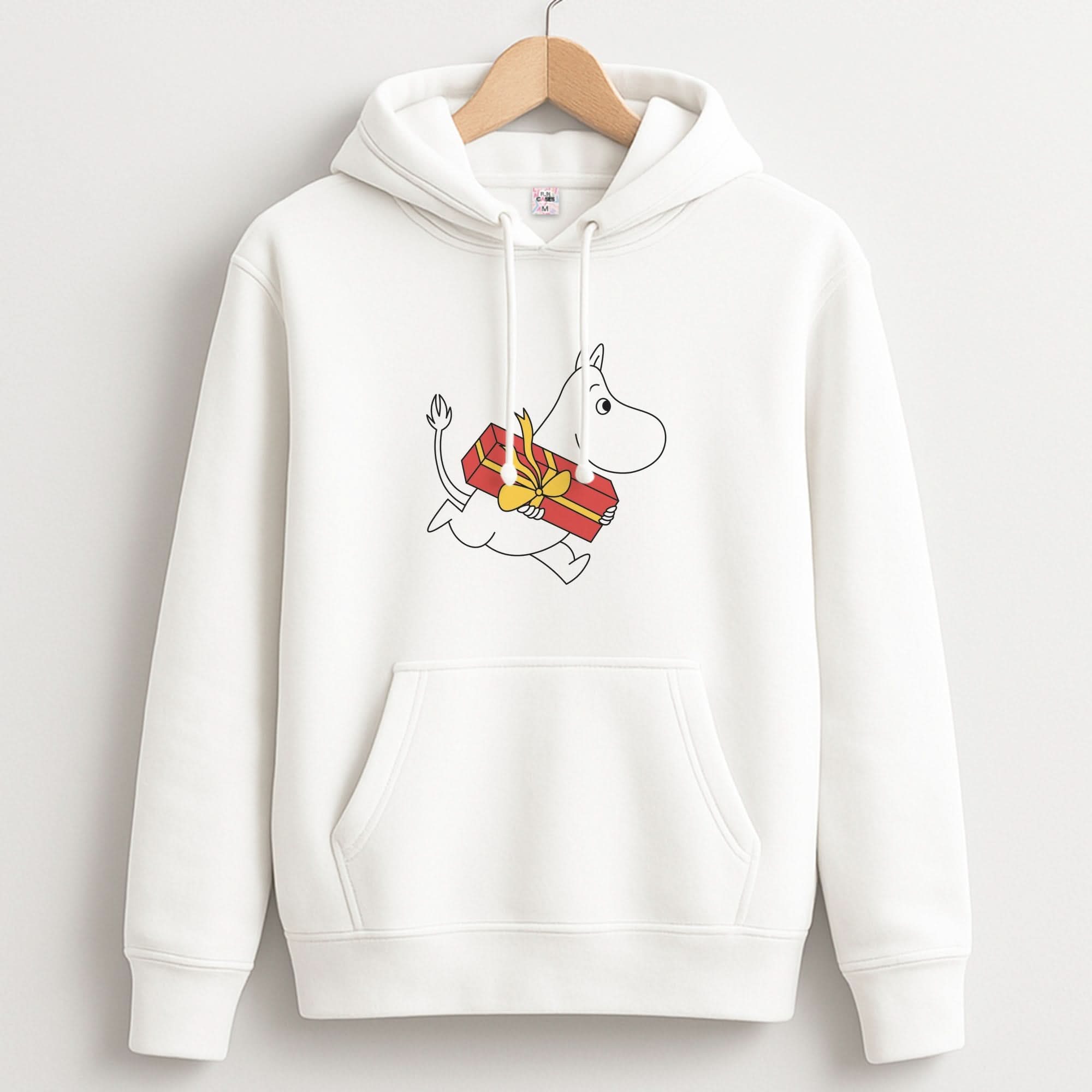 Red Present Moom Hoodie