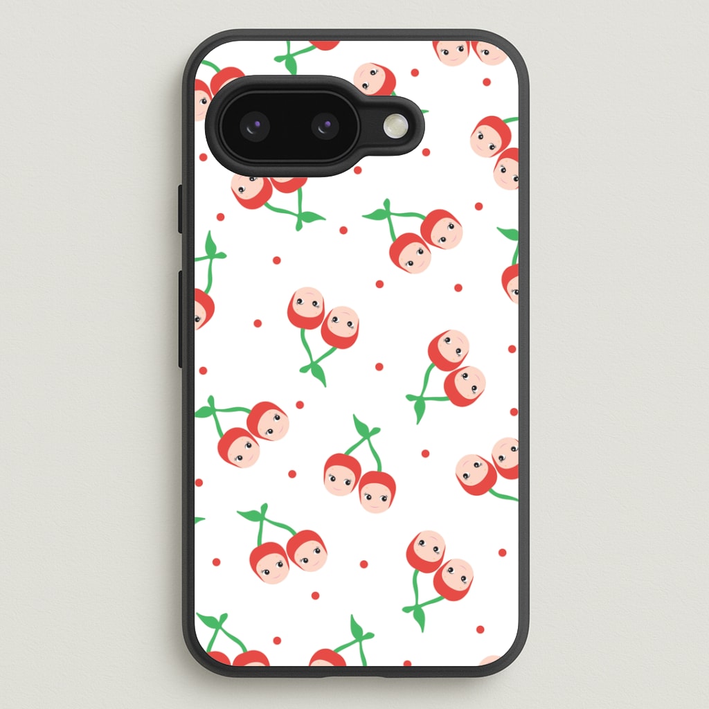 Cherry Angels Pattern Google Pixel 9a Case