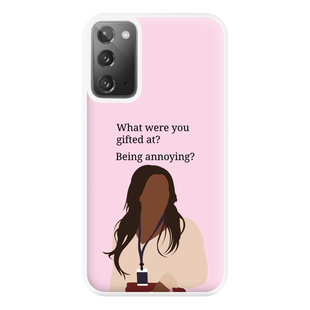 Gifted At Being Annoying Galaxy Note 20 Ultra Case
