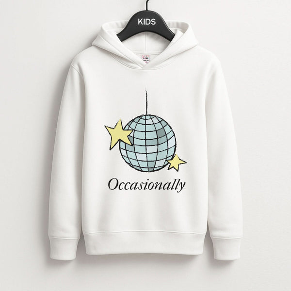 Ocasionally Discoball Kids Hoodie