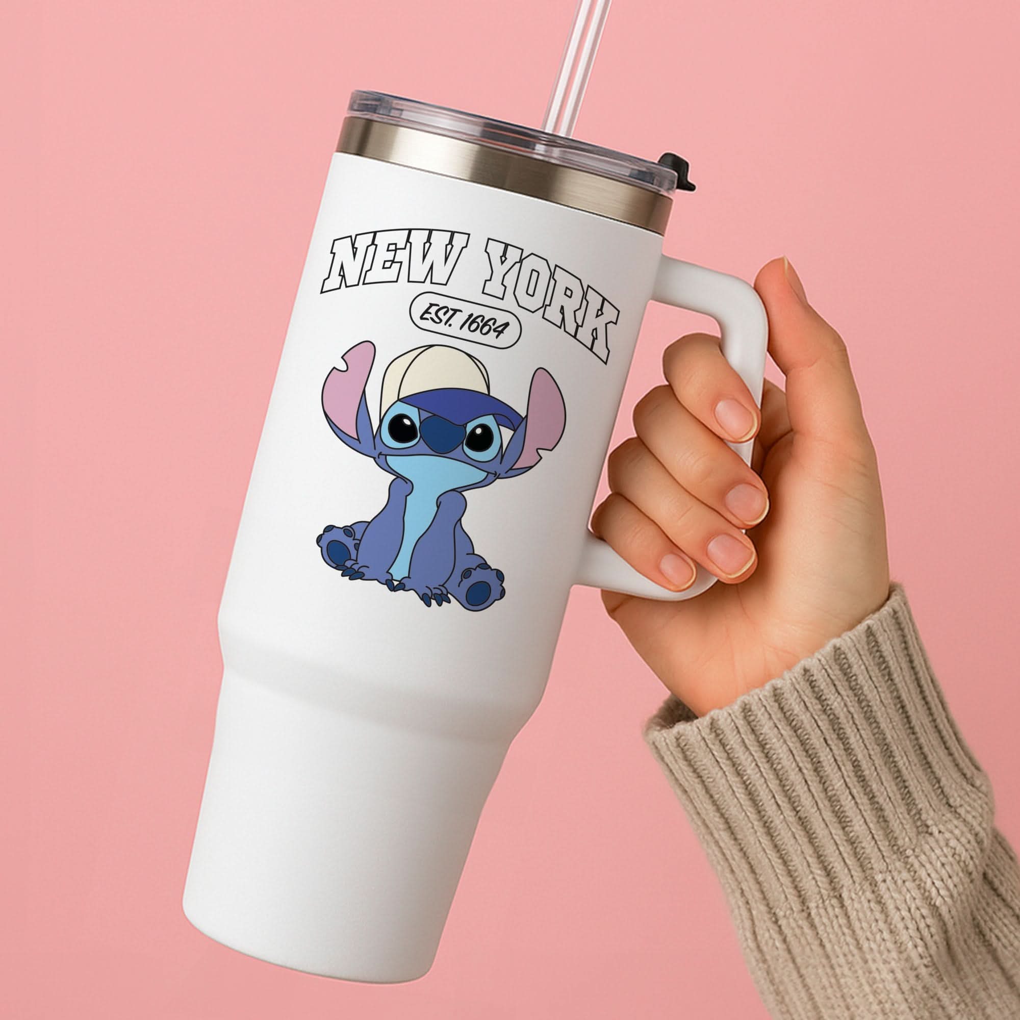 New York Blue Alien Tumbler