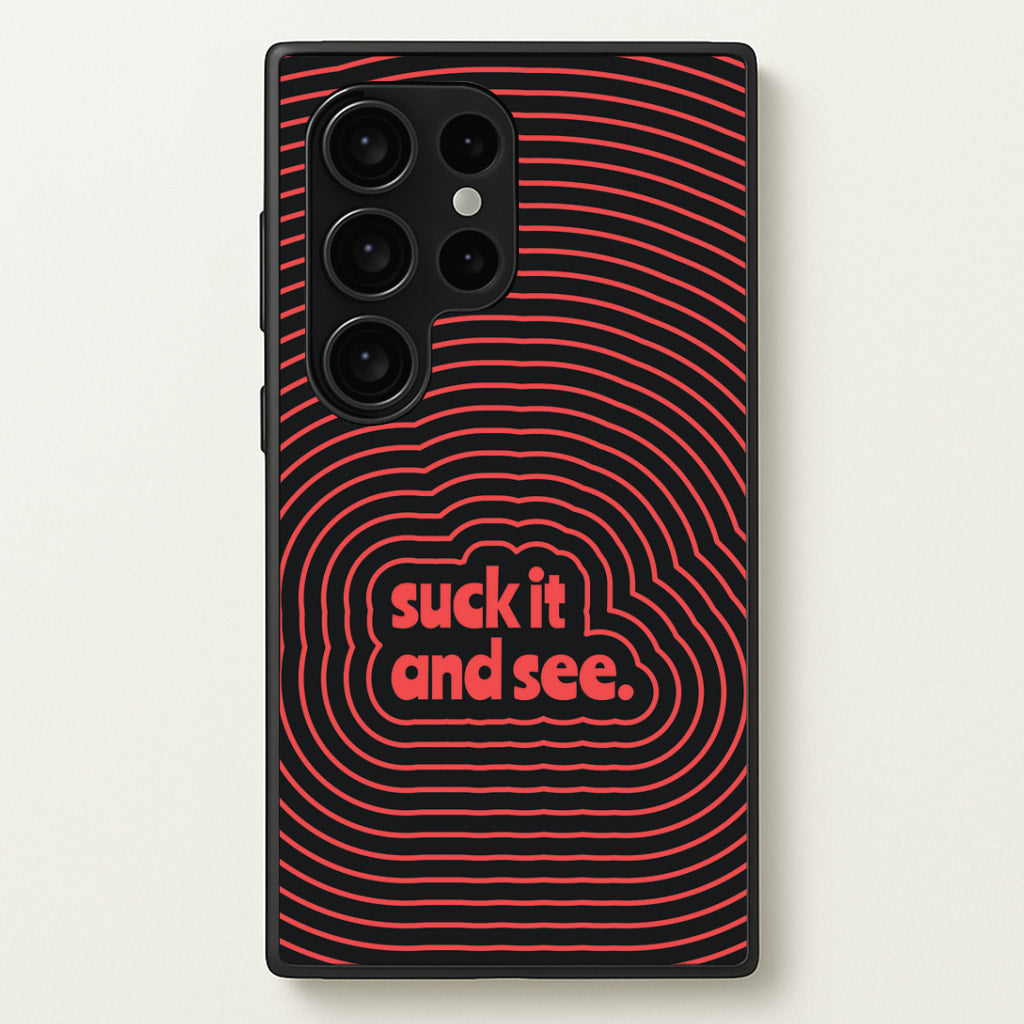 Suck It And See Psychedelic Galaxy S24 Ultra Case