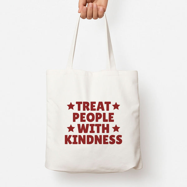 Treat People With Kindness Tote Bag
