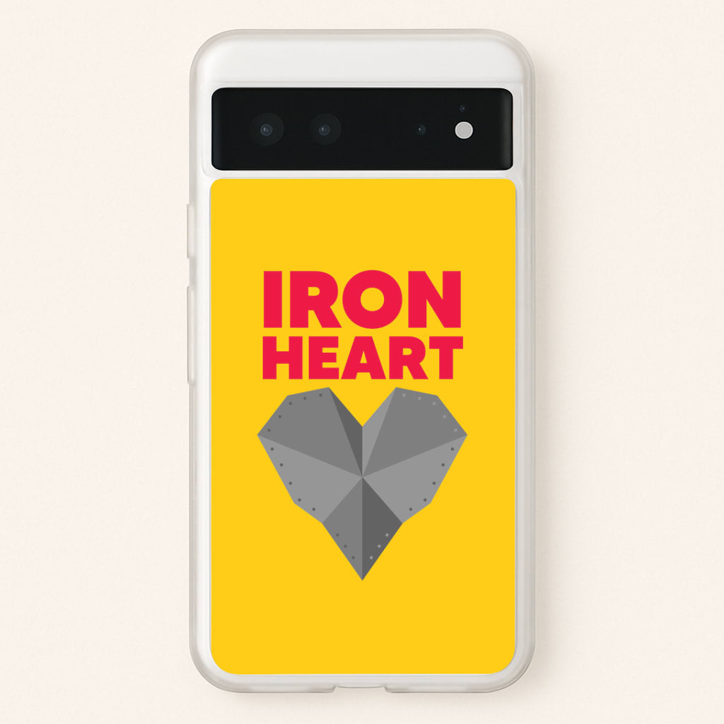 Metal Heart Google Pixel 6 Case