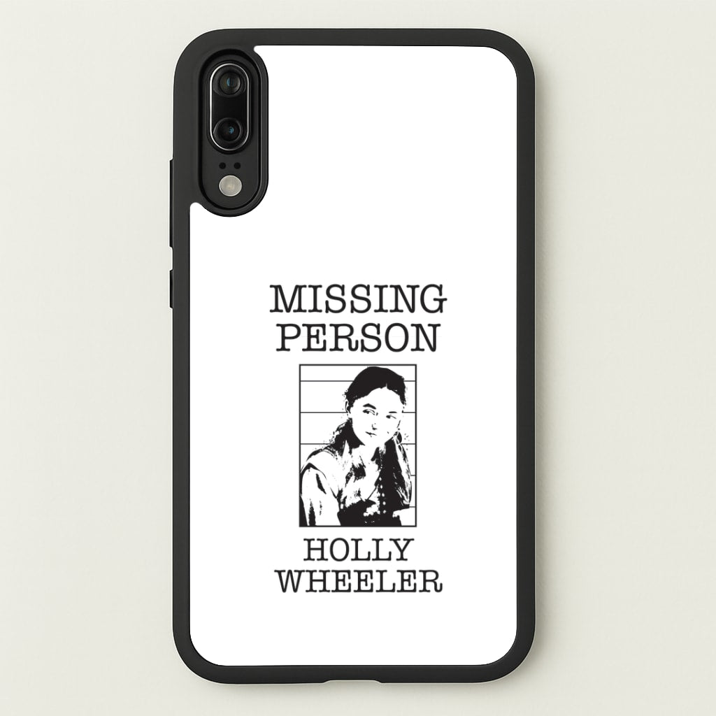 Missing Person Holly Huawei P20 Case