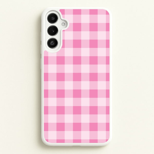 Strawberry Gingham Galaxy A34 Case