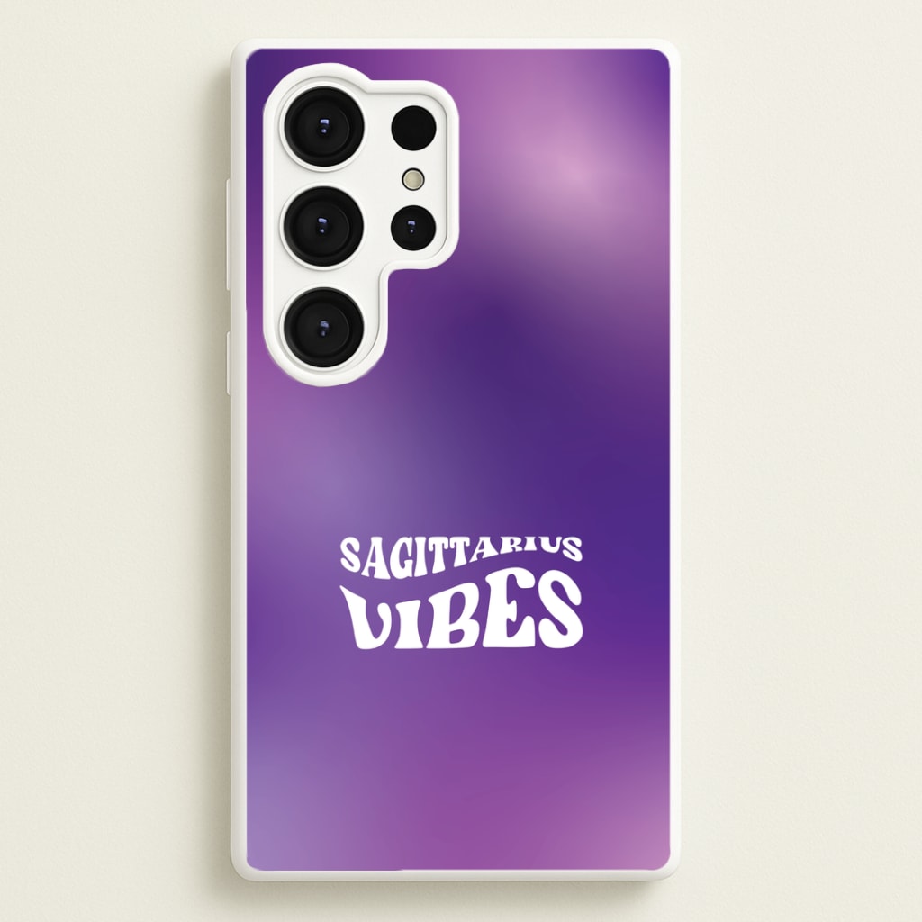 Sagittarius Vibes Gradient Zodiac Galaxy S25 Ultra Case
