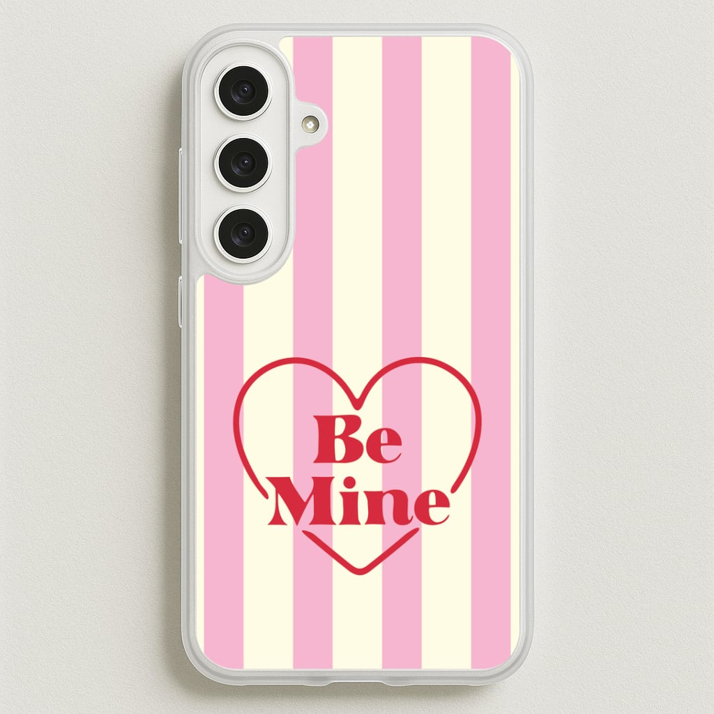 Be Mine Stripey Galaxy S25FE Case