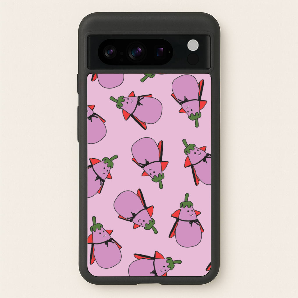 Vampire Vegetable Pattern - Halloween Google Pixel 8 Pro Case