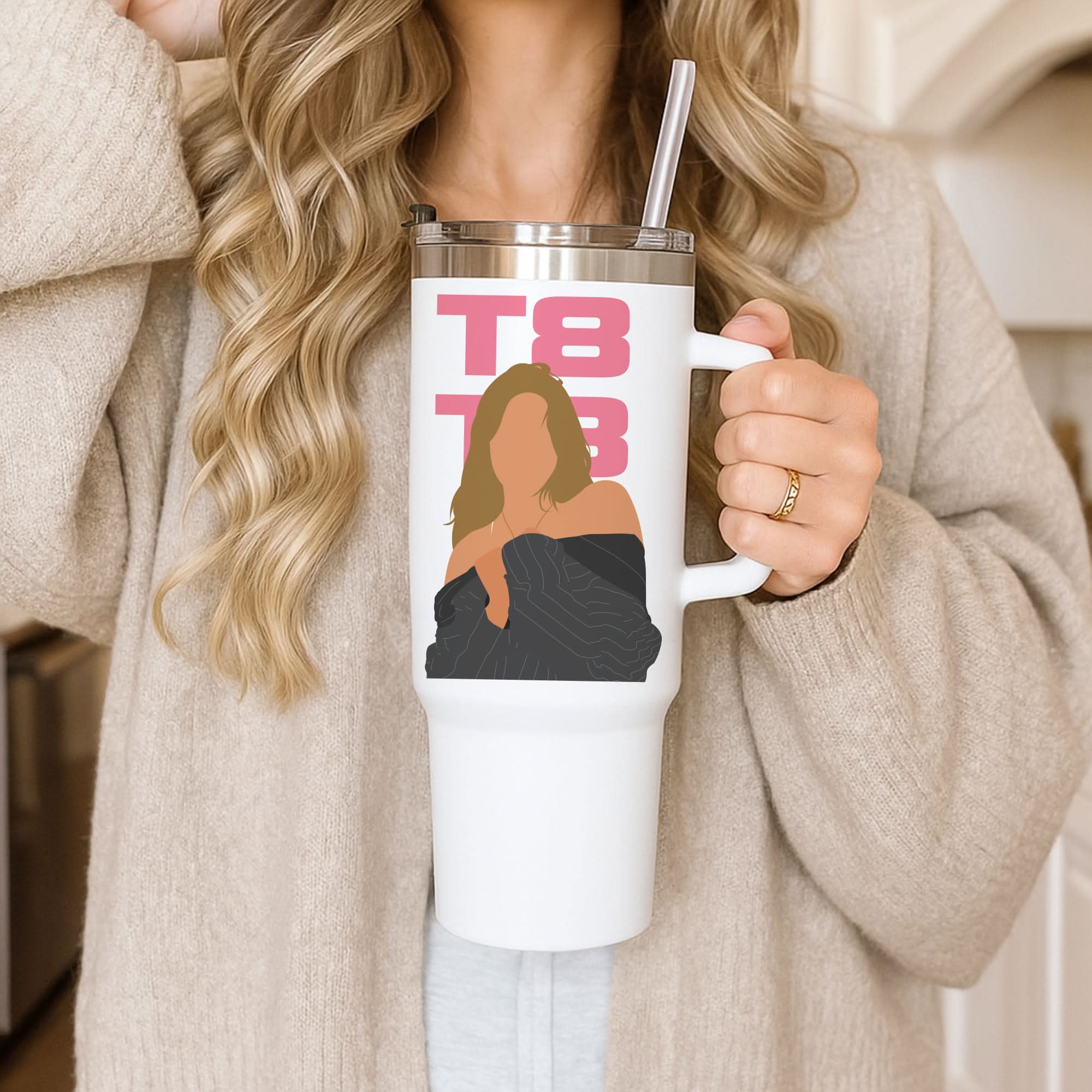 T8 Pink Tumbler
