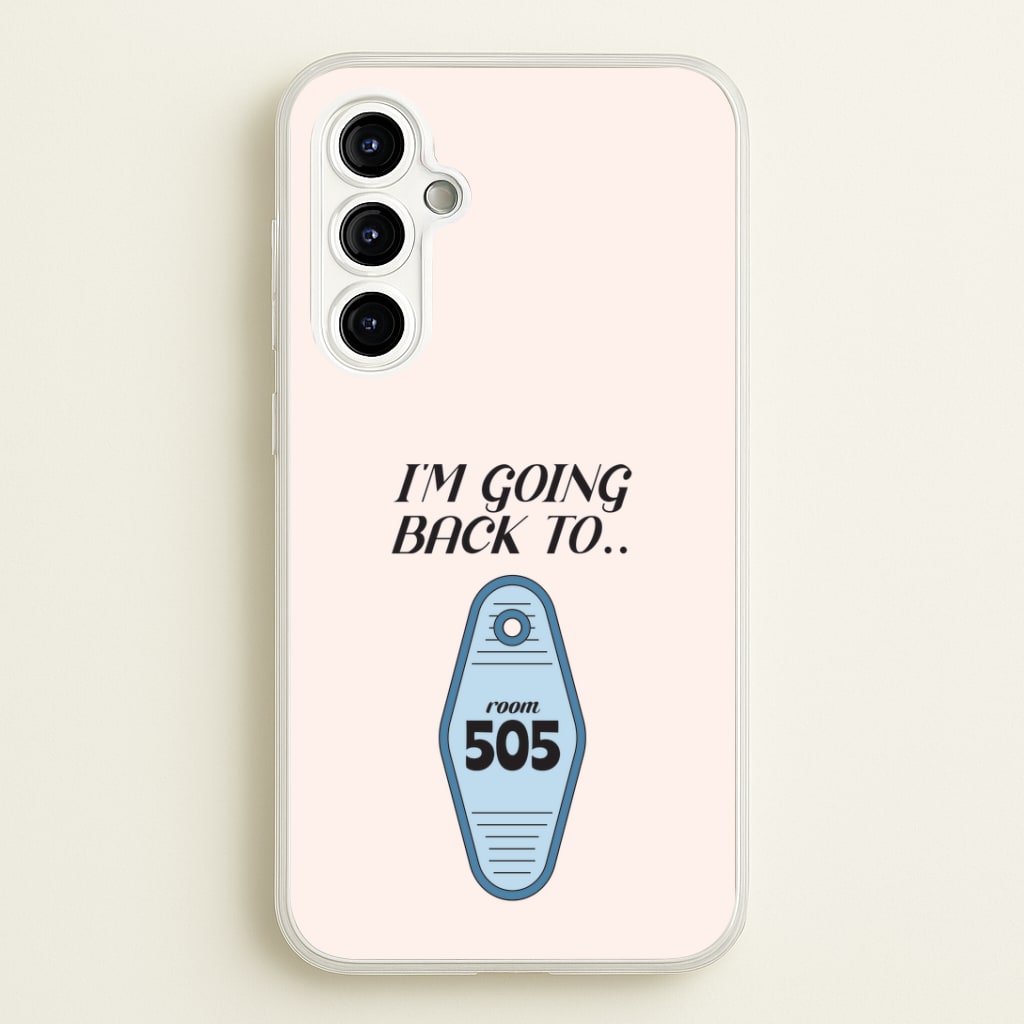 I'm Going Back To 505 Keyring Galaxy A54 Case