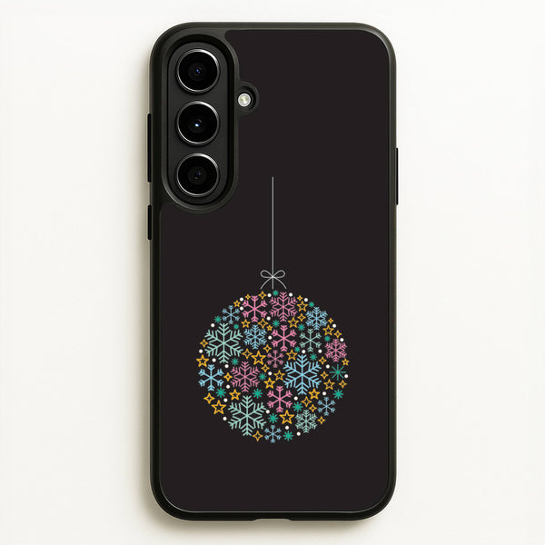 Geometric Bauble Galaxy A56 Case